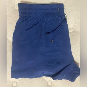 Armani Exchange Satin Blue Shorts Size medium